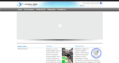 Desktop Screenshot of gatewaypressinc.com